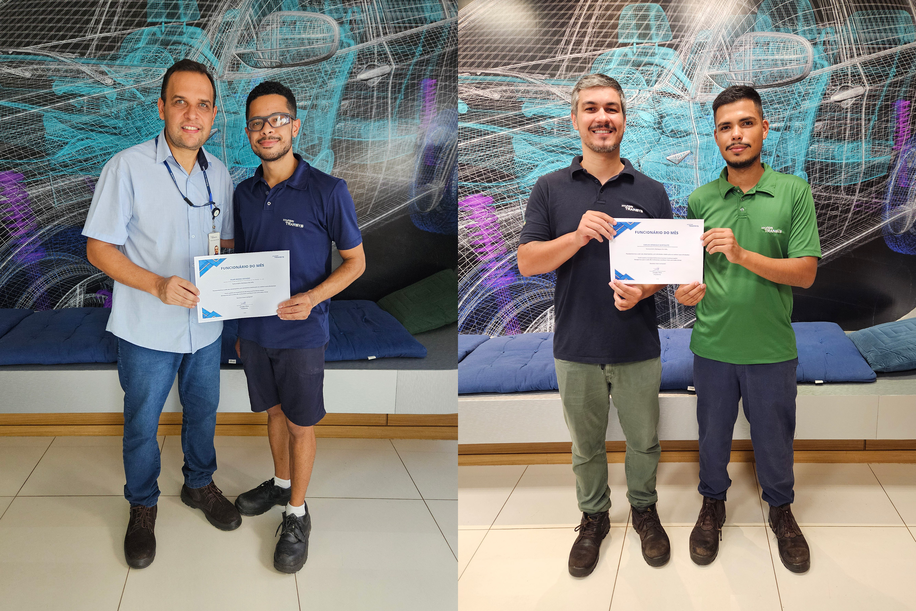 Featured employees of the month of March