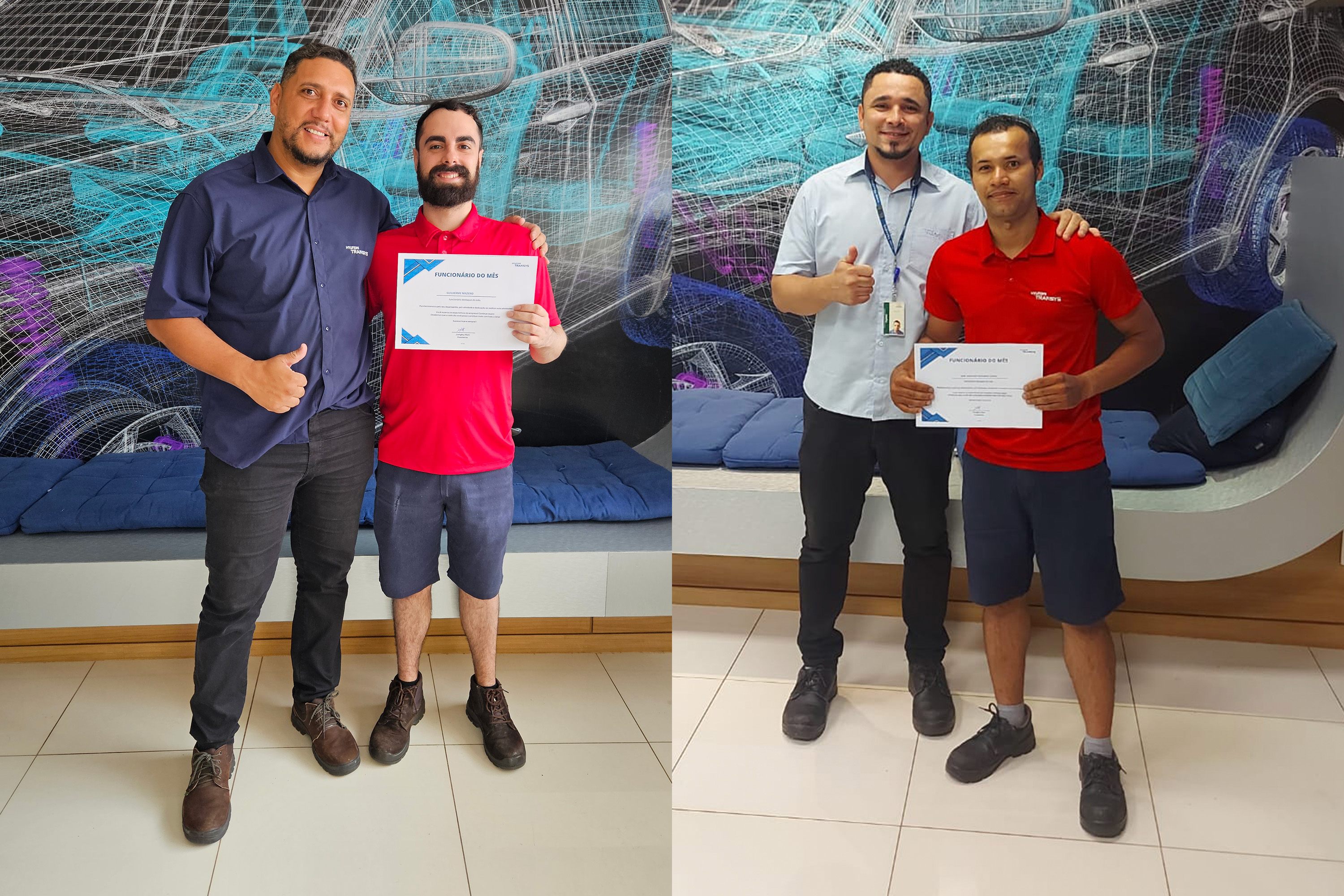 Featured employees of the month of February