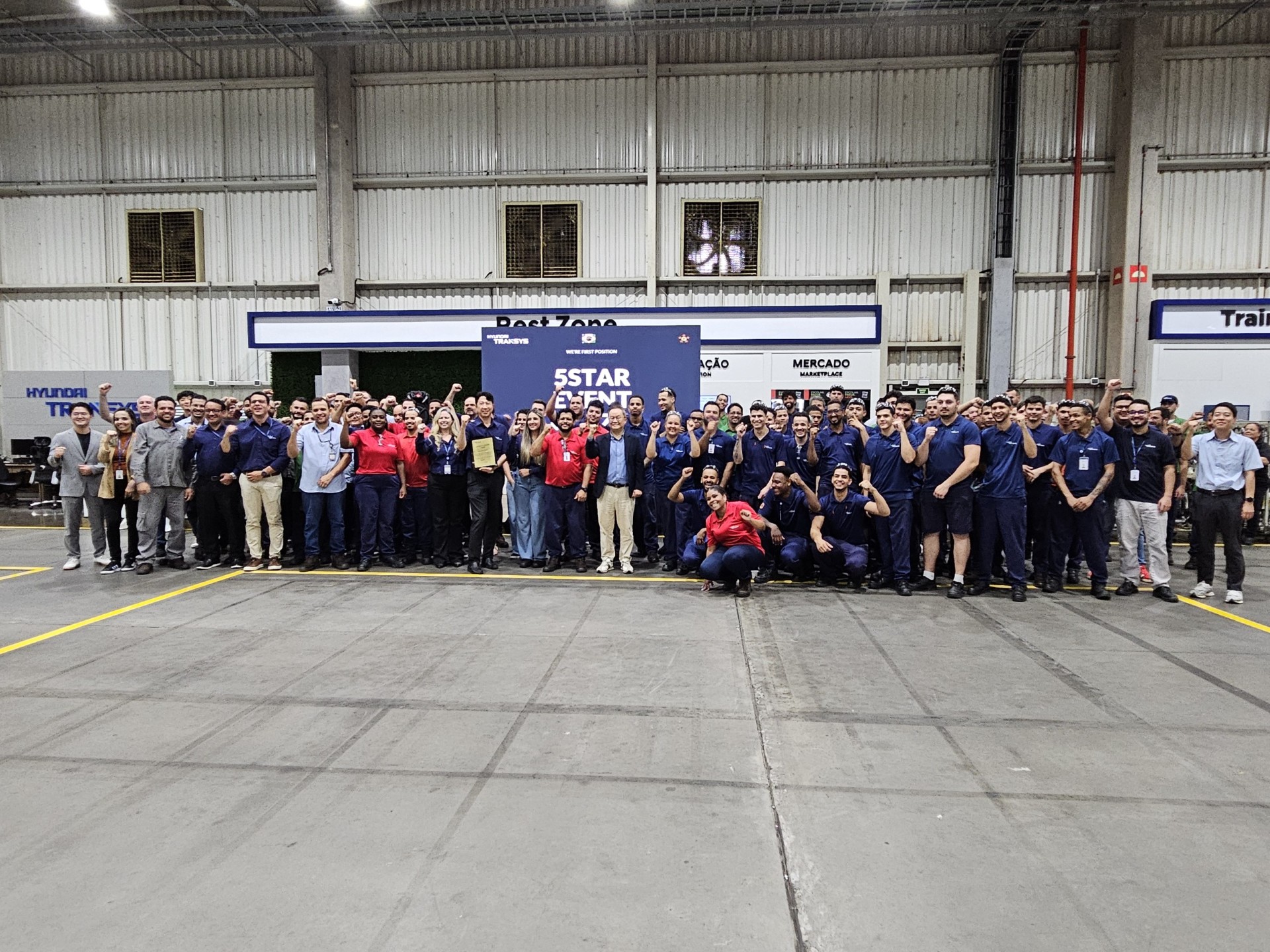 Transys Brazil celebrates achievement with a visit from Mr. Cheol Seung Baek, Global President of Hyundai Transys